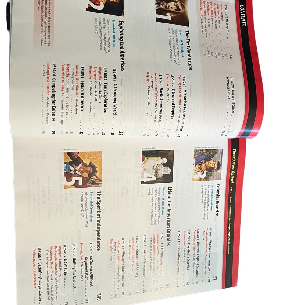History Hardcover Textbook- 8th Grade- Discovering Our Past/A History of… - Picture 6 of 6